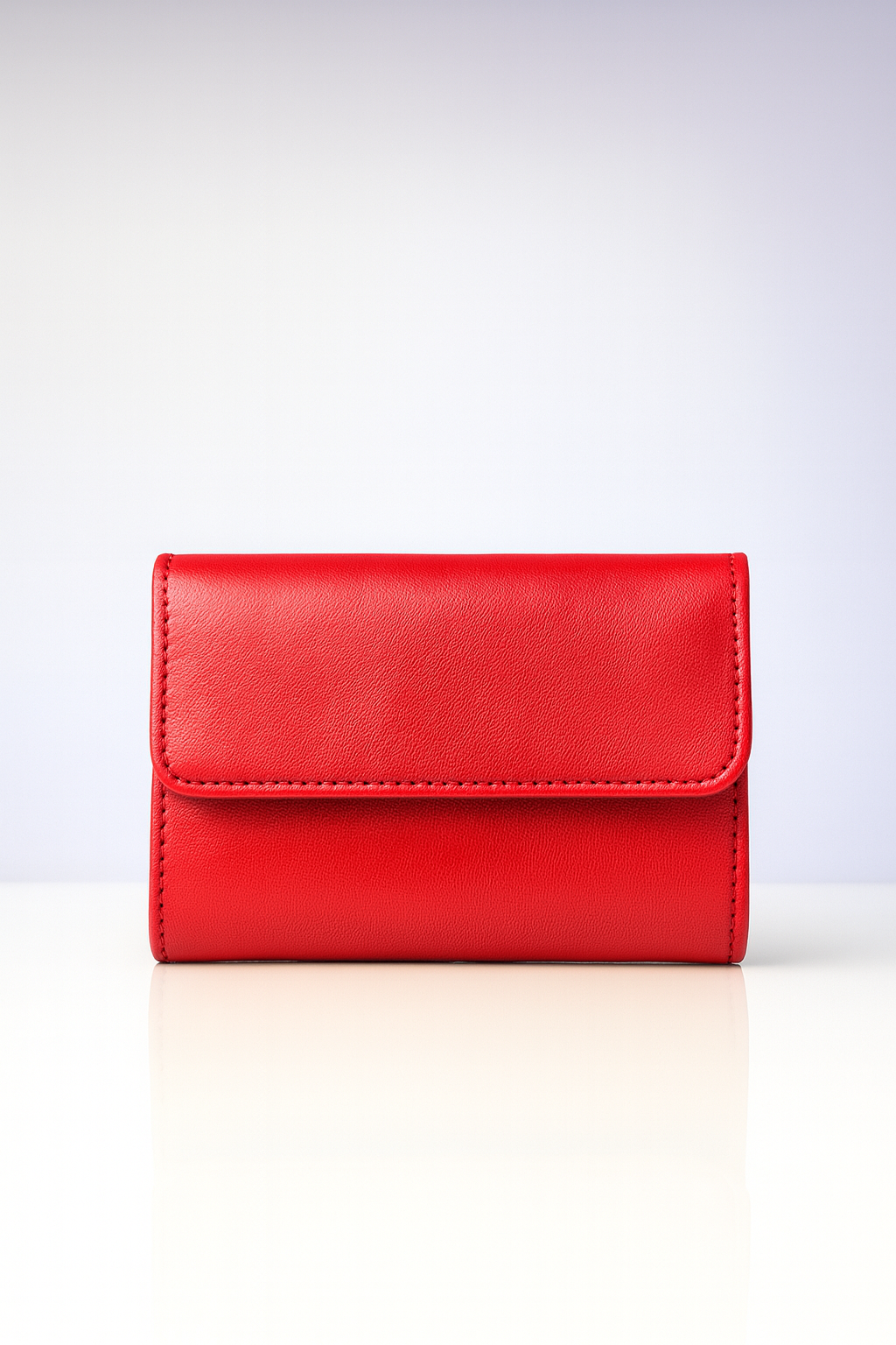 Scarlet Luxe Leather Wallet