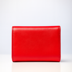 Elegant Red Leather Wallet – Classic Chic Design